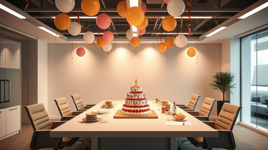 Bedrijfsjubilea vieren: creatieve ideeën voor een hechter team